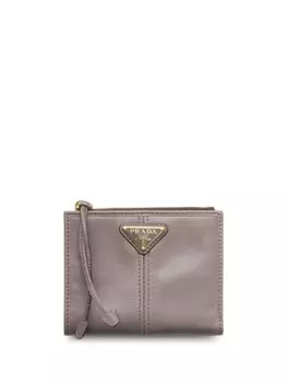 Маленький кошелек Prada, серый