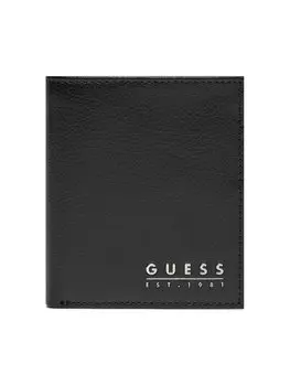 Маленький мужской кошелек Guess, черный