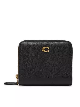 Маленький женский кошелек Coach, черный