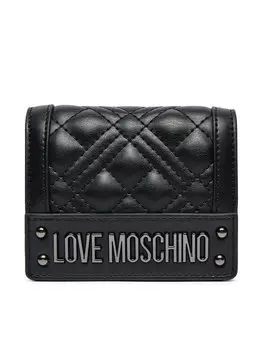 Маленький женский кошелек Love Moschino, черный