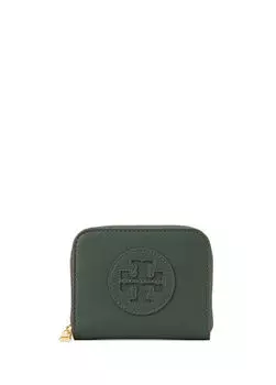 Маленький женский кожаный кошелек ella bio Tory Burch, зеленый