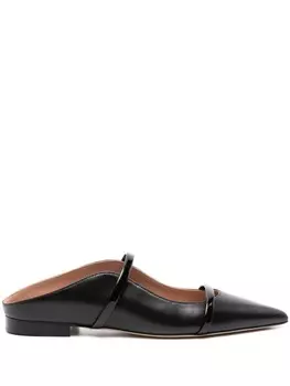Malone Souliers мюли из кожи Морин, черный