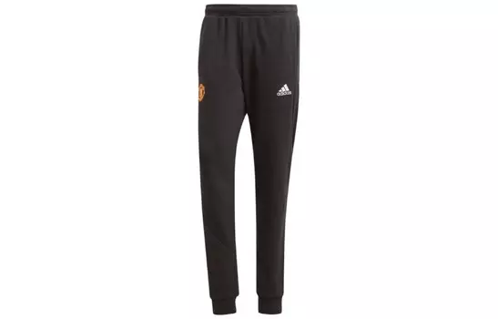 MANCHESTER UNITED THEATRE OF DREAMS трикотажные спортивные штаны мужские черные Adidas, черный