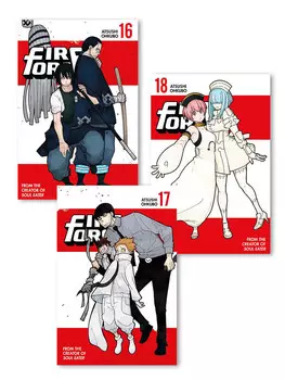 Манга Fire Force Manga (16-18) Bundle