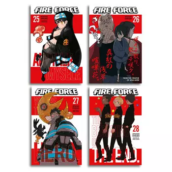 Манга Fire Force Manga (25-28) Bundle
