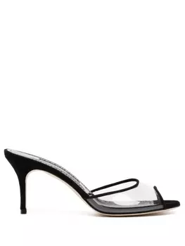 Manolo Blahnik мюли Jadifa 70, черный