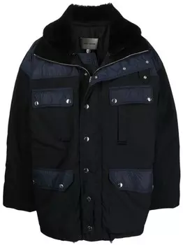 MARANT стеганое пальто, черный