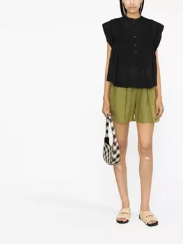 Marant toile блузка Lapao, черный