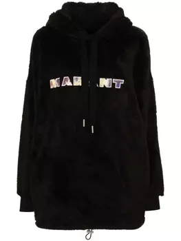 Marant toile флисовое худи Martia, черный