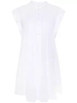 Marant toile платье миди Leazali, белый