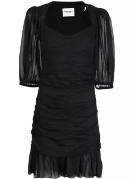 Marant toile платье мини Lunesa, черный