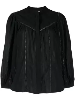Marant toile рубашка с вырезами, черный