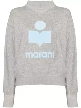 MARANT TOILE толстовка Moby с логотипом, серый