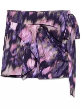 MARANT TOILE юбка мини Berenice, фиолетовый