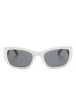 Marc Jacobs Eyewear солнцезащитные очки The J Marc в квадратной оправе, белый