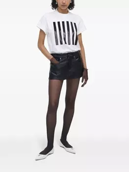Marc Jacobs футболка Stripe Box, белый