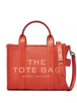 Marc Jacobs маленькая сумка The Leather Tote, оранжевый