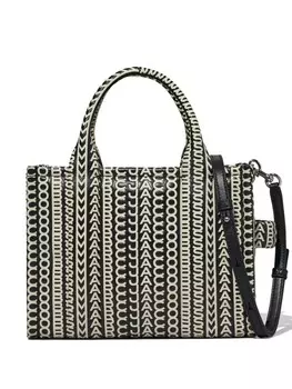 Marc Jacobs маленькая сумка The Monogram Leather Tote, черный