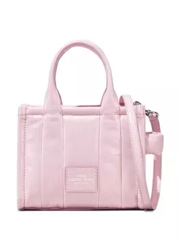 Marc Jacobs мини-сумка The Shiny Crinkle Tote, розовый