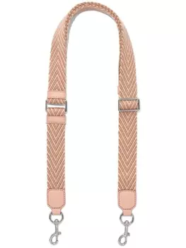 Marc Jacobs ремень для сумки The Arrow Webbing, розовый