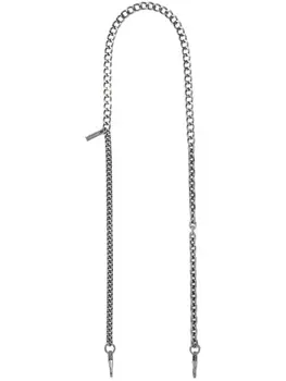 Marc Jacobs ремень для сумки The Chain, серебристый