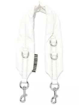 Marc Jacobs ремень для сумки The Leather Barcode, белый