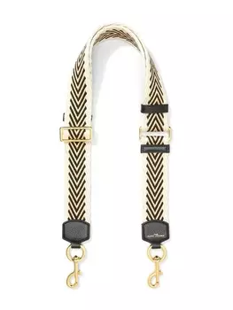 Marc Jacobs ремень для сумки The Strap' с логотипом, белый