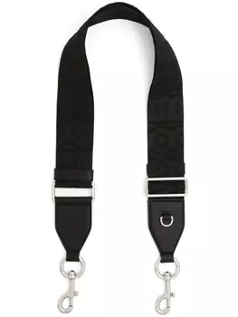 Marc Jacobs ремень для сумки The Strap' с логотипом, черный