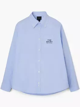 Marc Jacobs рубашка The Striped, синий