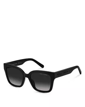 MARC JACOBS Солнцезащитные очки Marc Square, 53 мм, черный