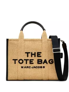 Marc Jacobs сумка The Medium Woven, нейтральный цвет
