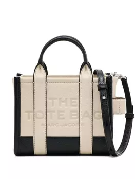 Marc Jacobs сумка The Mini CB Leather Tote, нейтральный цвет
