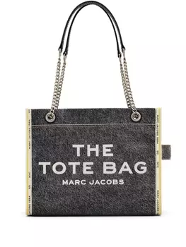 Marc Jacobs сумка-тоут Denim Chain Medium, черный