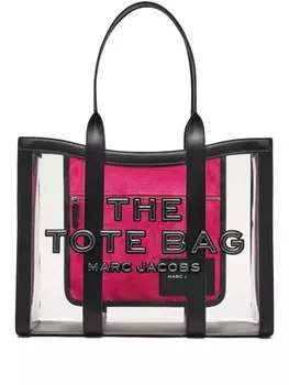 Marc Jacobs сумка-тоут The Large Clear, черный