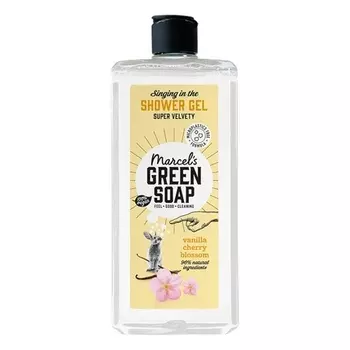 Marcel's Green Soap Гель для душа с ванилью и вишневым цветом 300мл