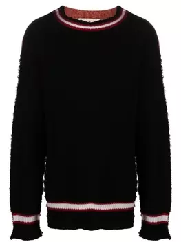 Marni джемпер с круглым вырезом, черный