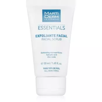 MartiDerm Essentials очищающий скраб для лица 50 мл