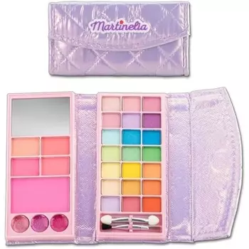 MARTINELIA Shimmer Wings Косметичка Косметический набор для детей Палитра теней для век для девочек Детский набор косметики