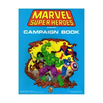 Marvel Super Heroes - Basic Set (Revised Edition), Campaign Book Only!, Marvel Super Heroes (TSR), мягкая обложка