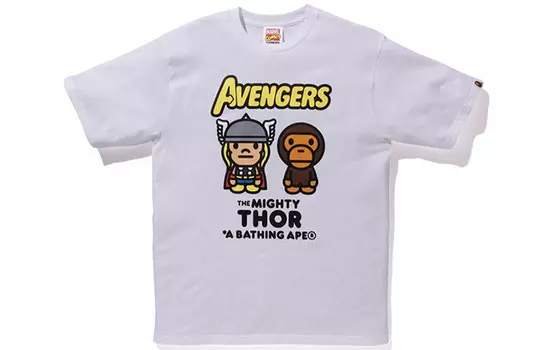 Marvel X BAPE Marvel Футболка унисекс A Bathing Ape
