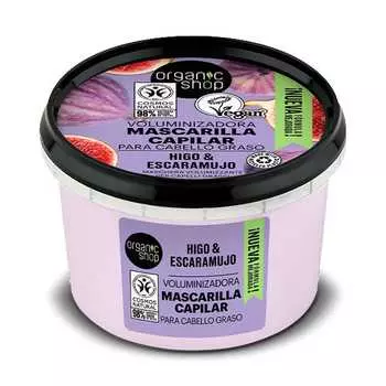 Маска для волос «Экспресс-блеск» 250 мл Organic Shop