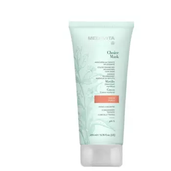 Маска для волос MEDAVITA Choice Color Персик 200мл