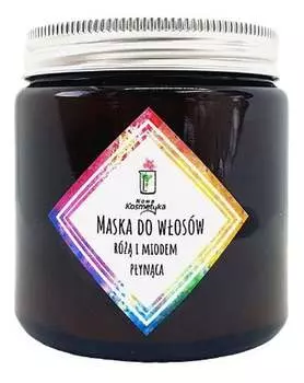 Маска для волос New Cosmetics Роза и мед 120мл, Nowa Kosmetyka