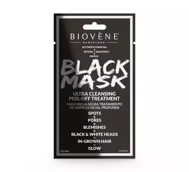 Маска-пленка для лица Biovene Black, 12,5 мл