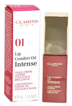 Масло для губ 01 Intense Nude, 7 мл Clarins, Lip Comfort Oil Intense