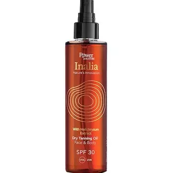 Масло для сухого загара Spf30 - 200 мл Inalia