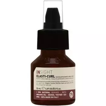 Масло для вьющихся волос, 50мл Insight Elasti-Curl Bouncy Curl Oil