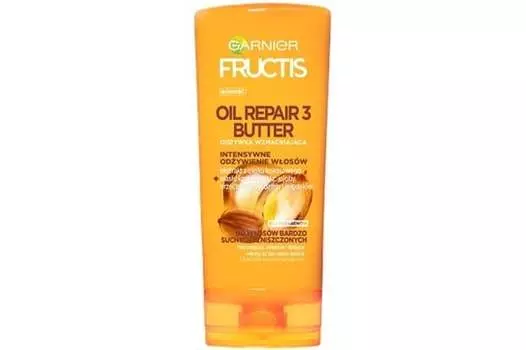 Масло Fructis Oil Repair 3, укрепляющий кондиционер для очень сухих и поврежденных волос, 200 мл Garnier