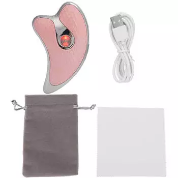 Массажер Cioketty Electric Gua Sha, розовый