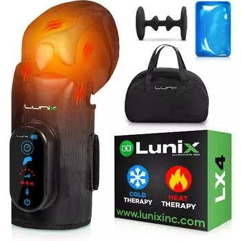 Массажер для колен Lunix LX4, черный